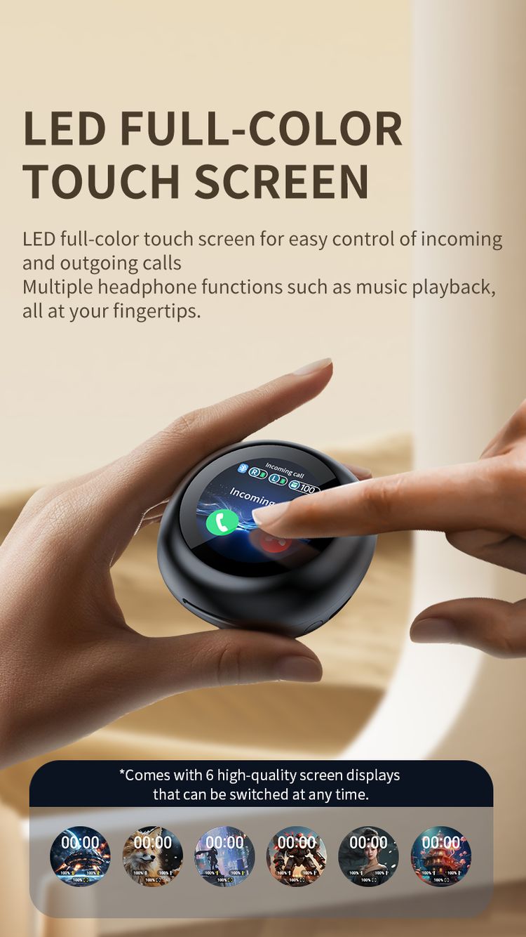 LX-30 Smart Earphone Touch Screen